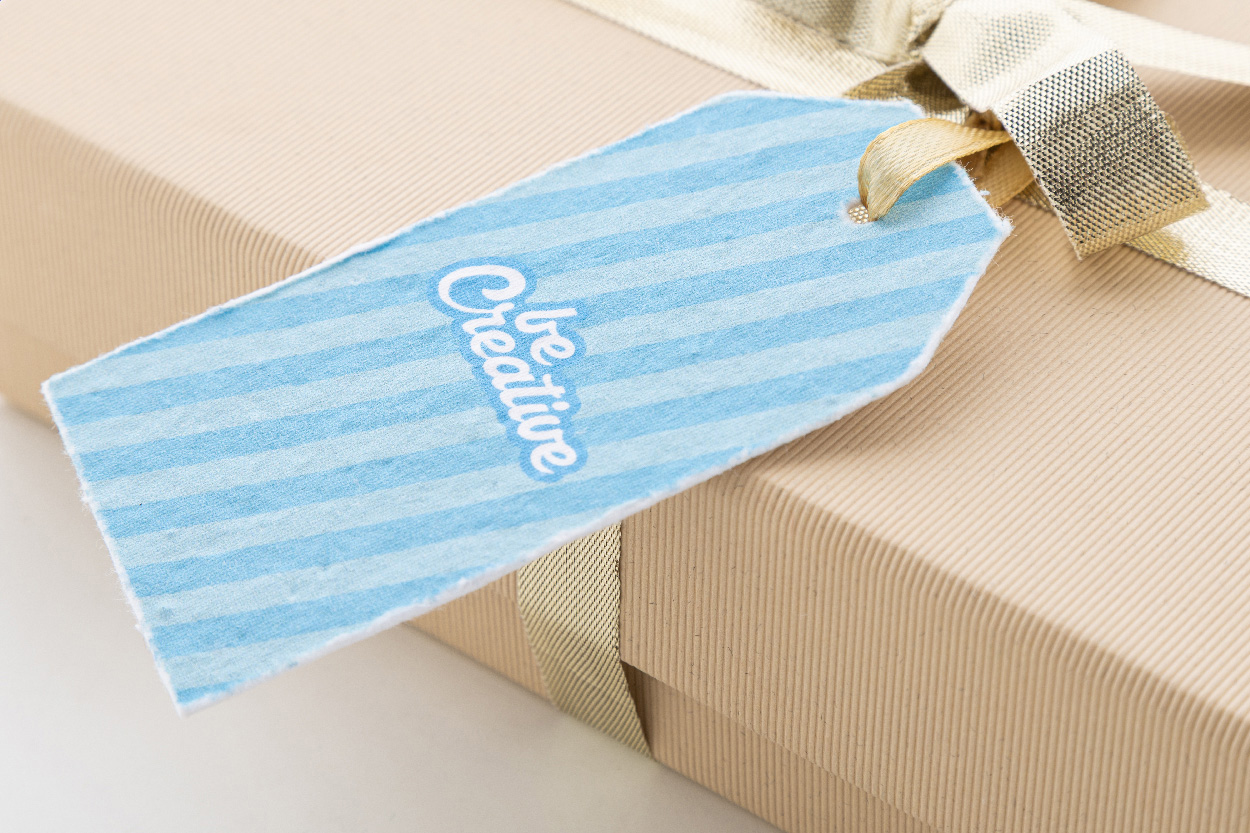 Personalizowana ozdoba choinkowa z papieru nasiennego P131492D
