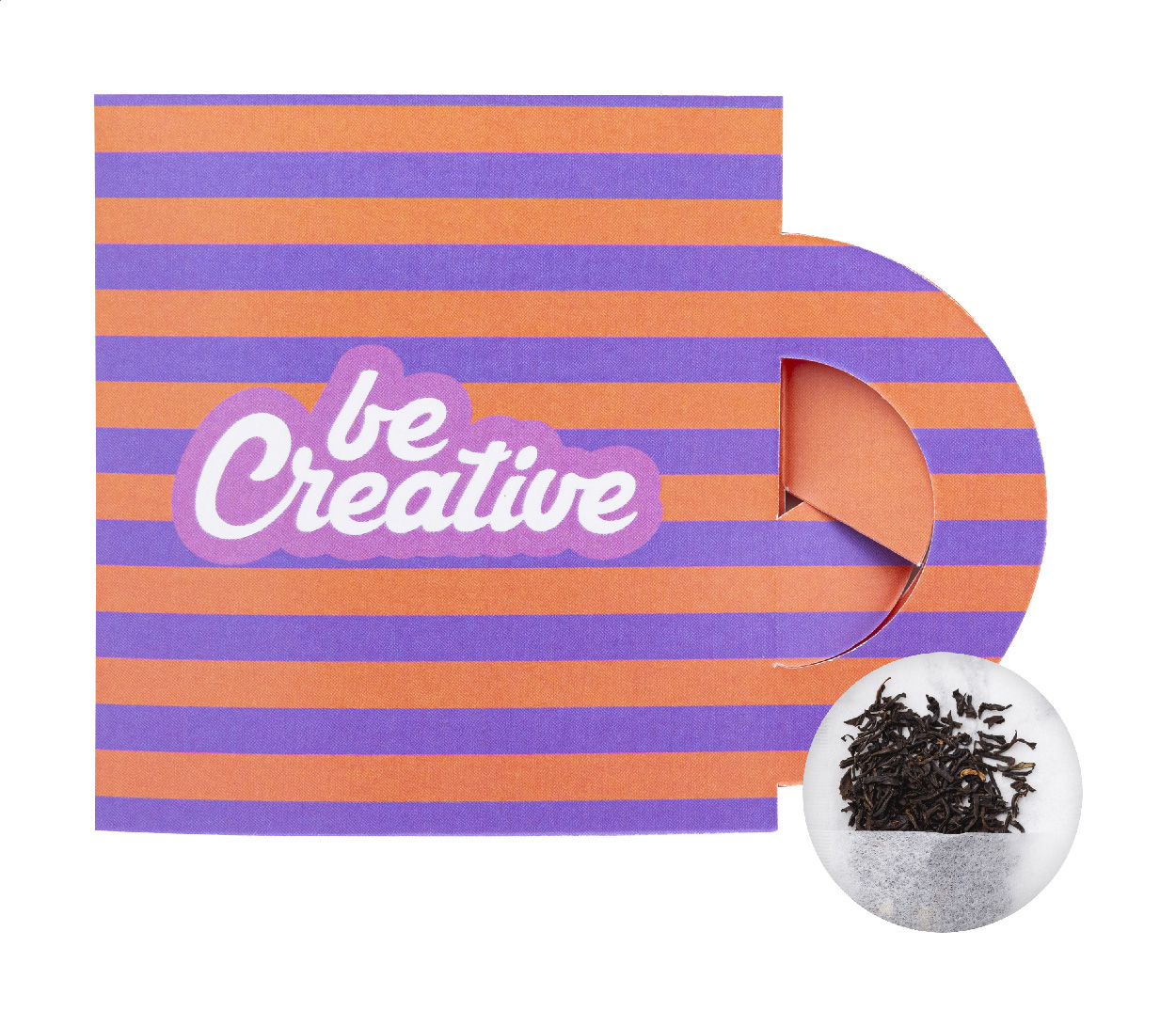 Niestandardowa torebka herbaty, zielona herbata CreaTea Mug P131886D AN-AP716990-B