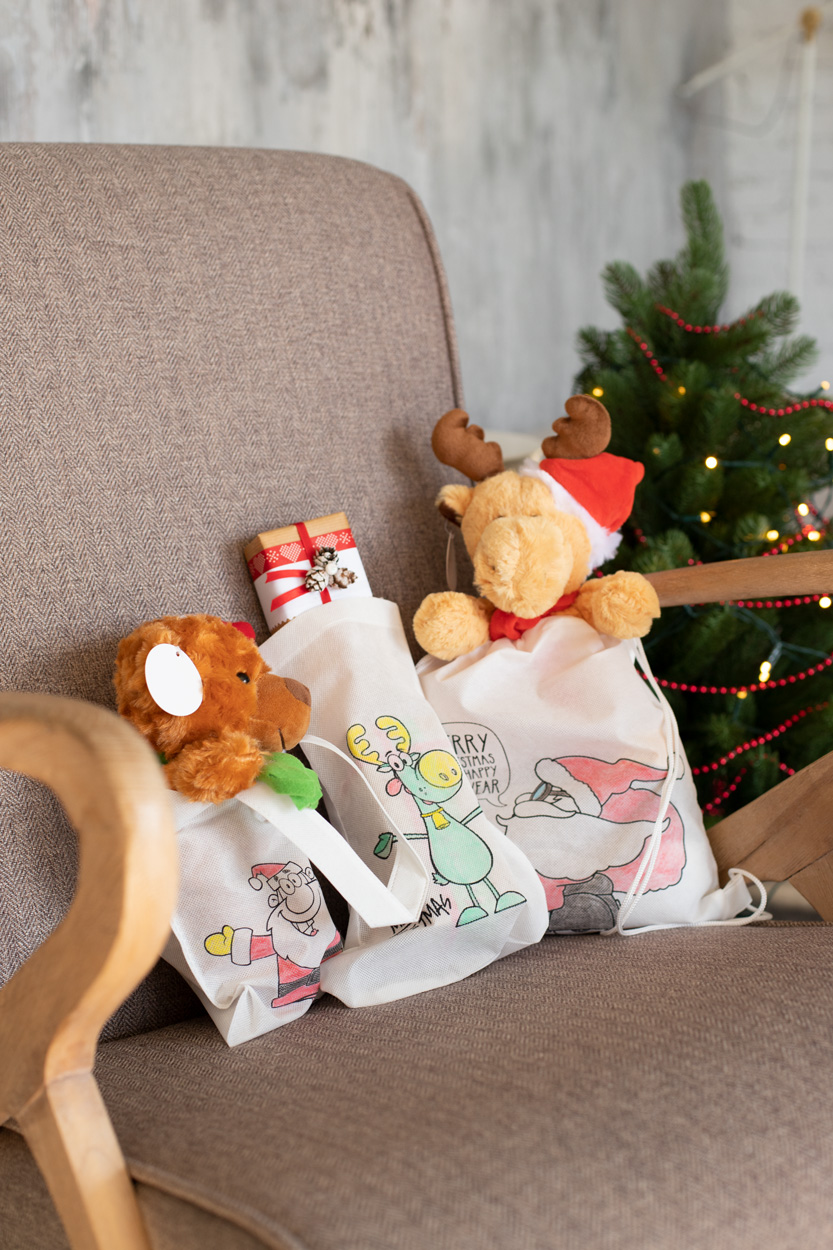 świąteczna skarpeta do kolorowania P131061D