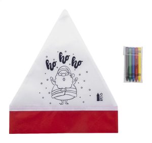 Czapka mikołaja do kolorowania P131510D AN-AP800037