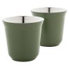 Zestaw filiżanek do espresso RSS P131235D zielony