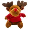 Pluszowy świąteczny brelok - renifer P131888D
