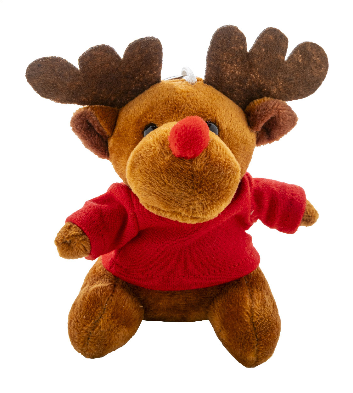 Pluszowy świąteczny brelok - renifer P131888D
