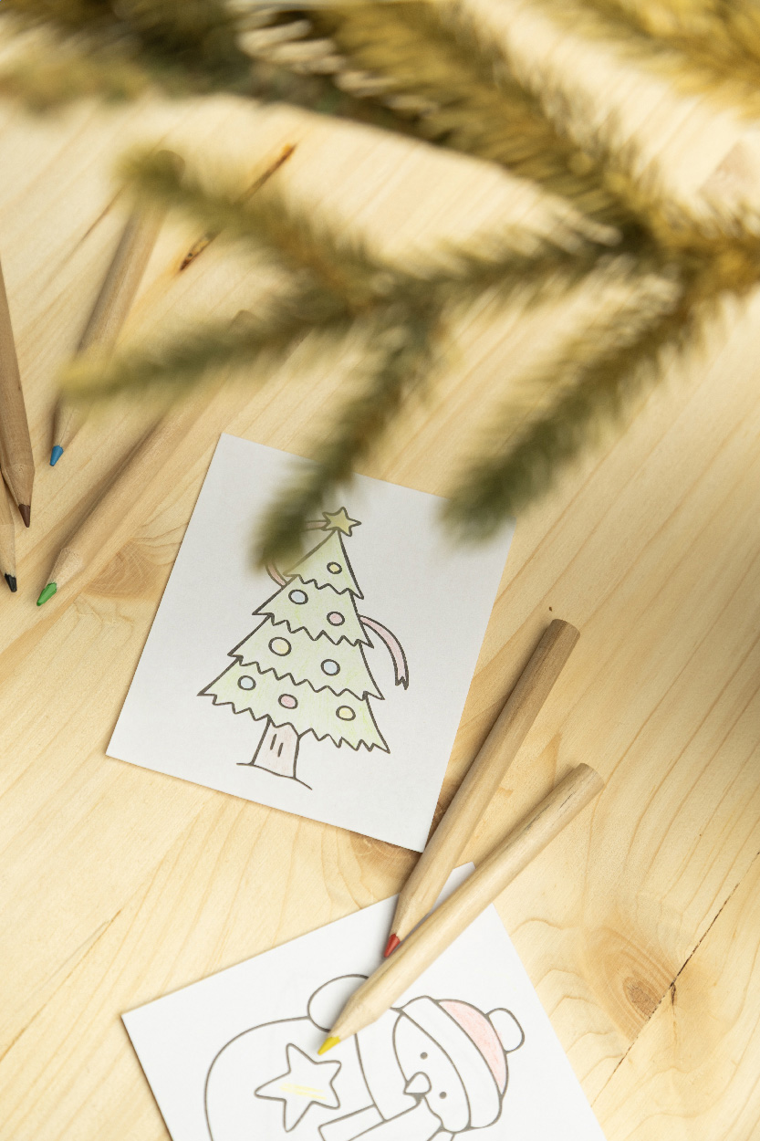 świąteczny zestaw do kolorowania P132130D