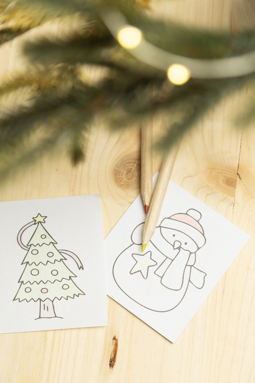 świąteczny zestaw do kolorowania P132130D