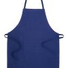 Fartuch bawełniany P132147D ciemnoniebieski