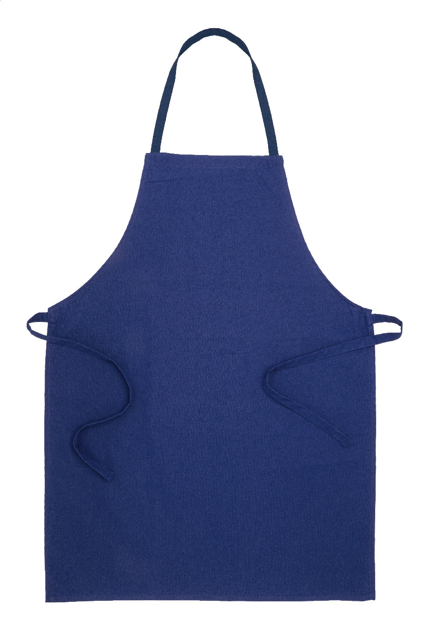 Fartuch bawełniany P132147D ciemnoniebieski