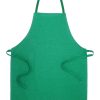Fartuch bawełniany P132147D zielony