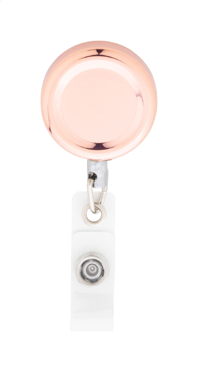 Ski pass / zawieszka na identyfikator P131912D róża
