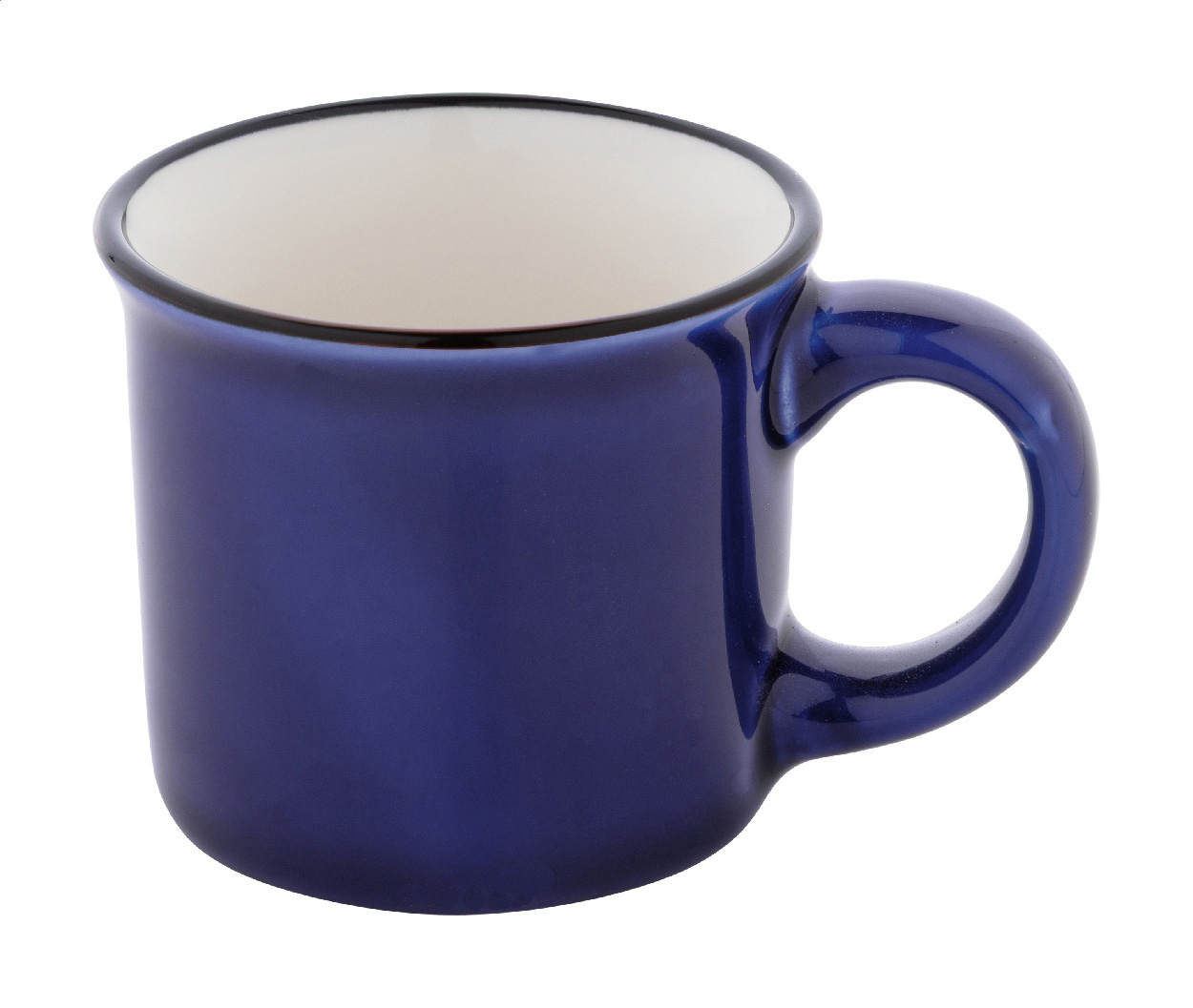 Mini kubek vintage P131923D niebieski Mini kubek vintage P131923D niebieski