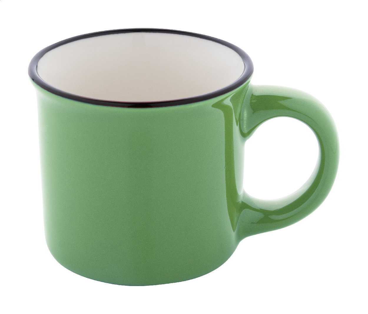 Mini kubek vintage P131923D limonkowy Mini kubek vintage P131923D limonkowy