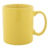 Kolorowy ceramiczny kubek P131938D żółty