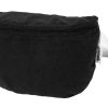 Torba biodrowa z recyklingowanego płótna P131616D czarny