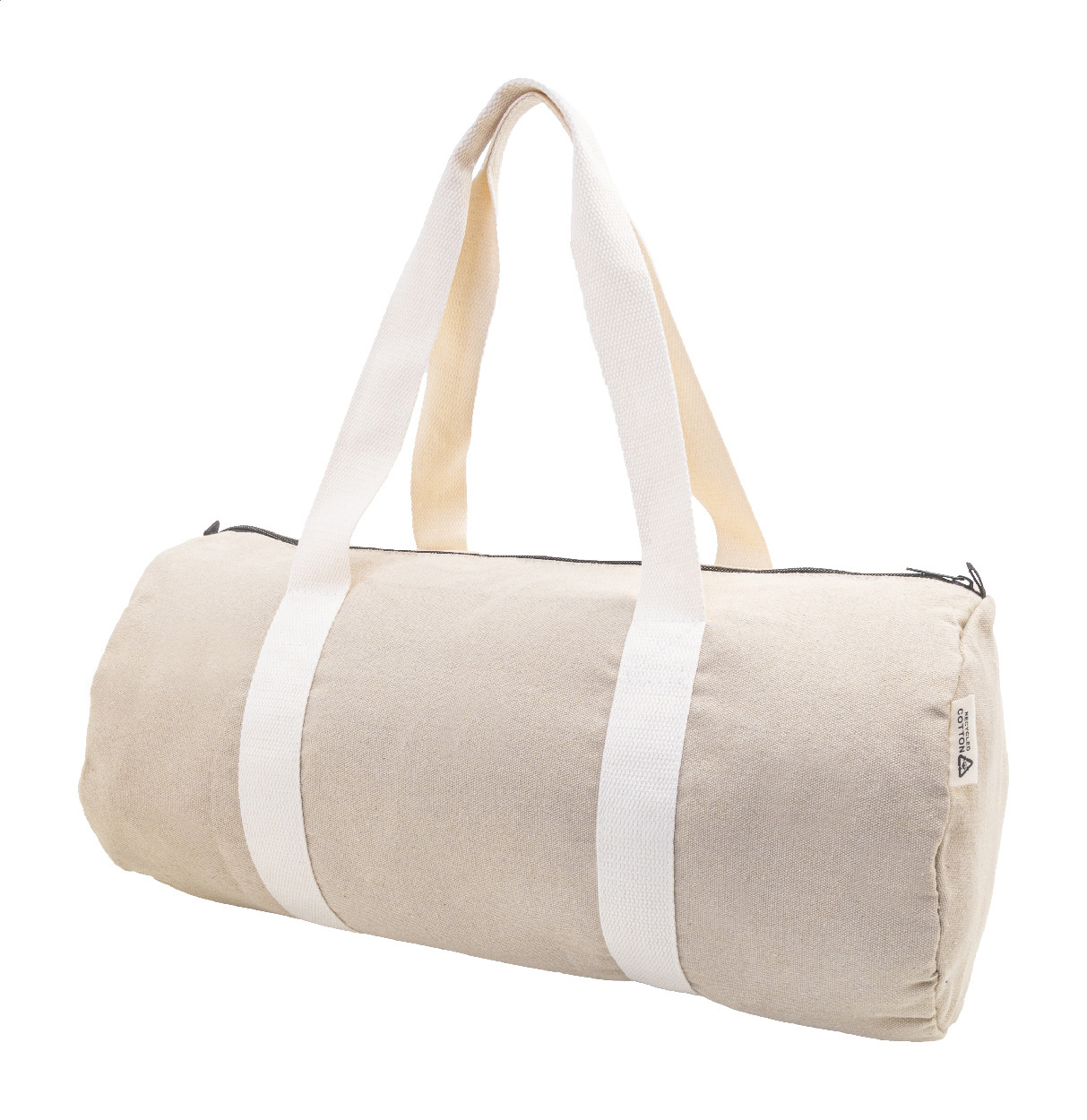 Torba sportowa z recyklingowanego płótna P131312D AN-AP800131-W