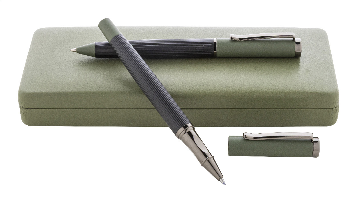 Zestaw piśmienniczy P131975D zielony