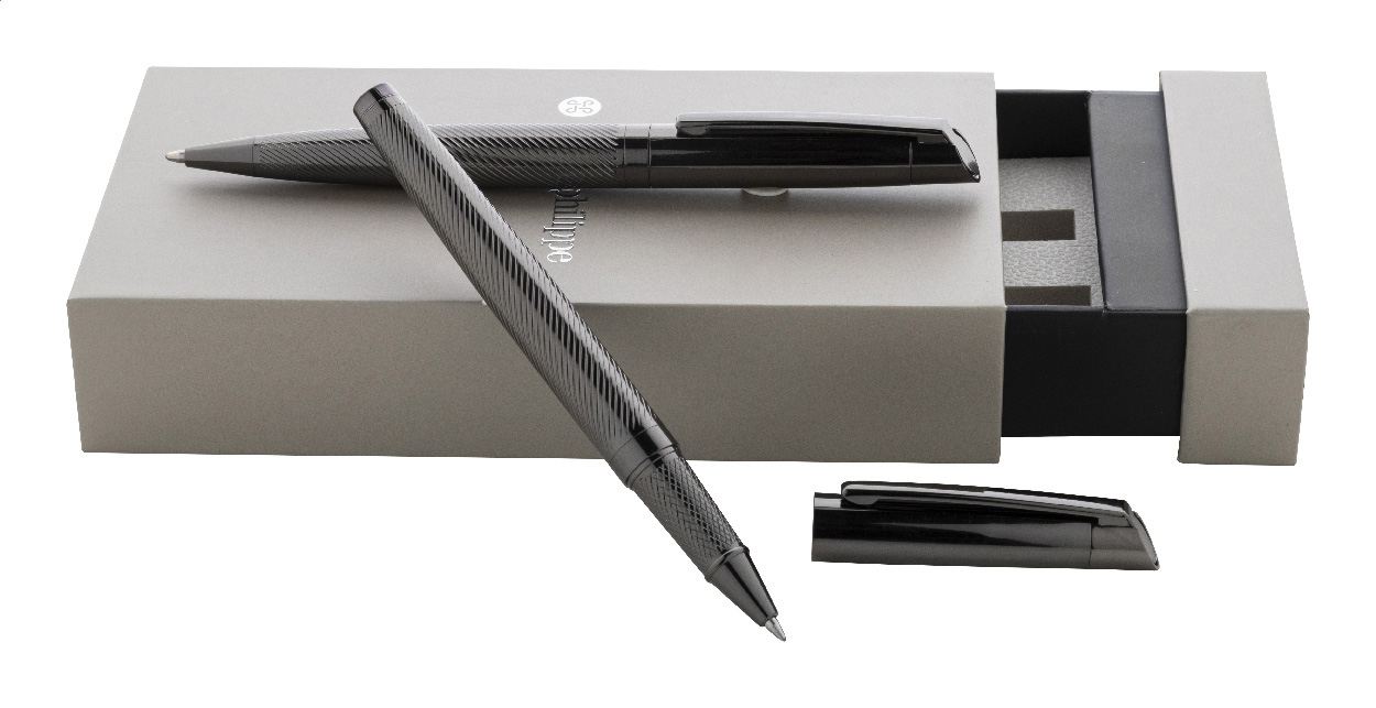 Zestaw piśmienniczy P131982D ciemnoszary