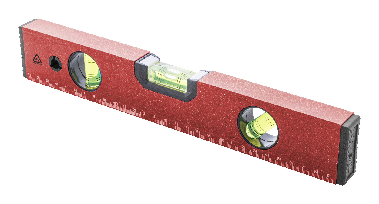 Poziomica P131377D czerwony