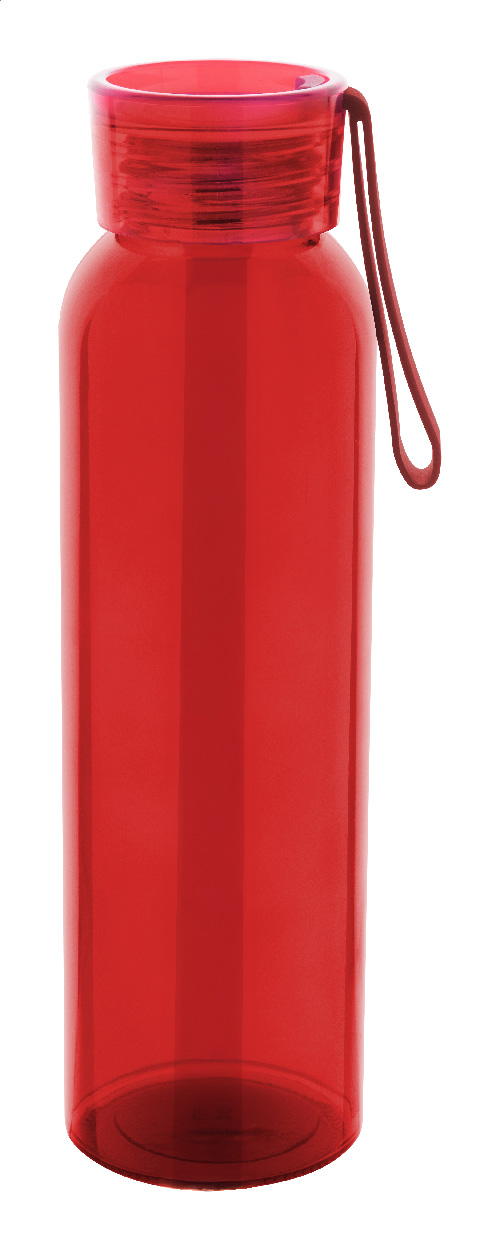 Butelka ze szkła pochodzącego z recyklingu P131570D czerwony
