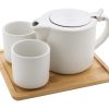 Zestaw do herbaty P132018D biały