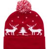 Świąteczna czapka zimowa P132038D