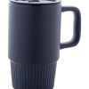 Kubek podróżny P132045D ciemnoniebieski