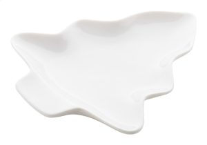 Talerz na przekąski, choinka P131096D AN-AP803414-A