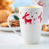 Porcelanowy kubek świąteczny P131134D 2 Porcelanowy kubek świąteczny P131134D