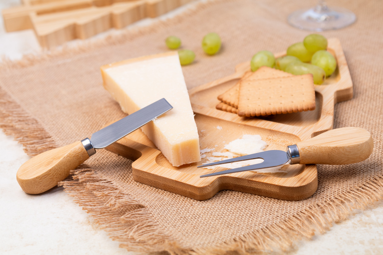 Świąteczny zestaw noży do sera P131176D