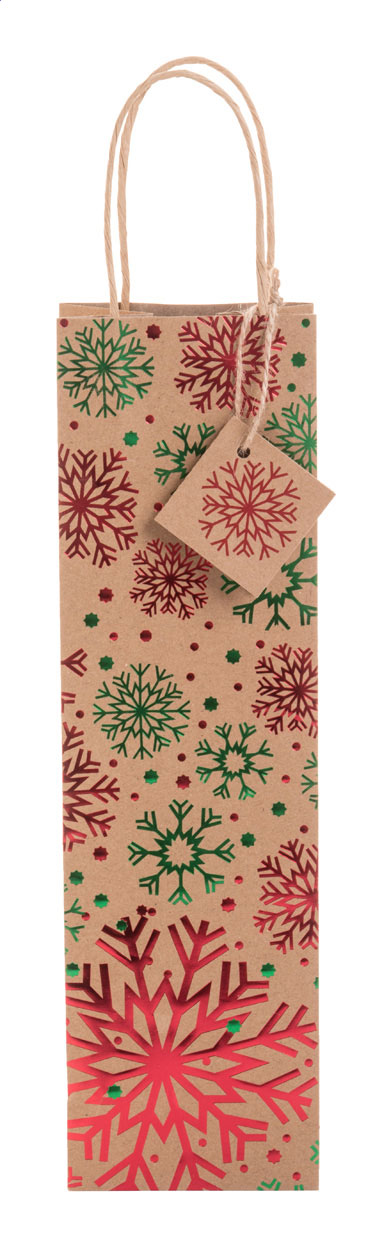 Torba na prezent świąteczny, wino P131175D