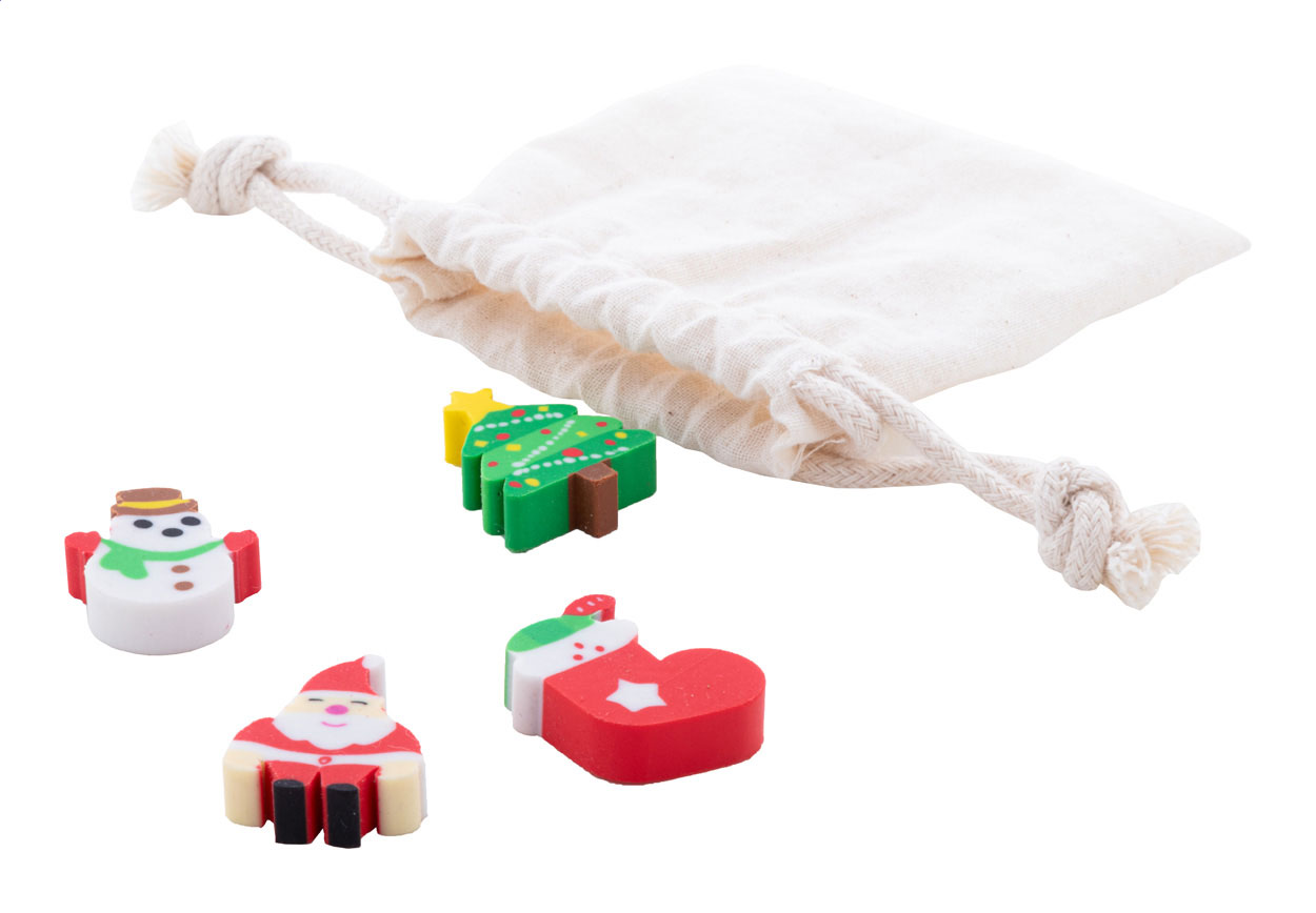 Zestaw świątecznych gumek do ścierania / gumka P131211D AN-AP845193