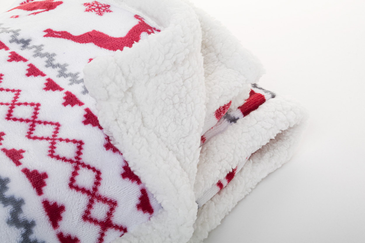 Koc świąteczny RPET P131171D