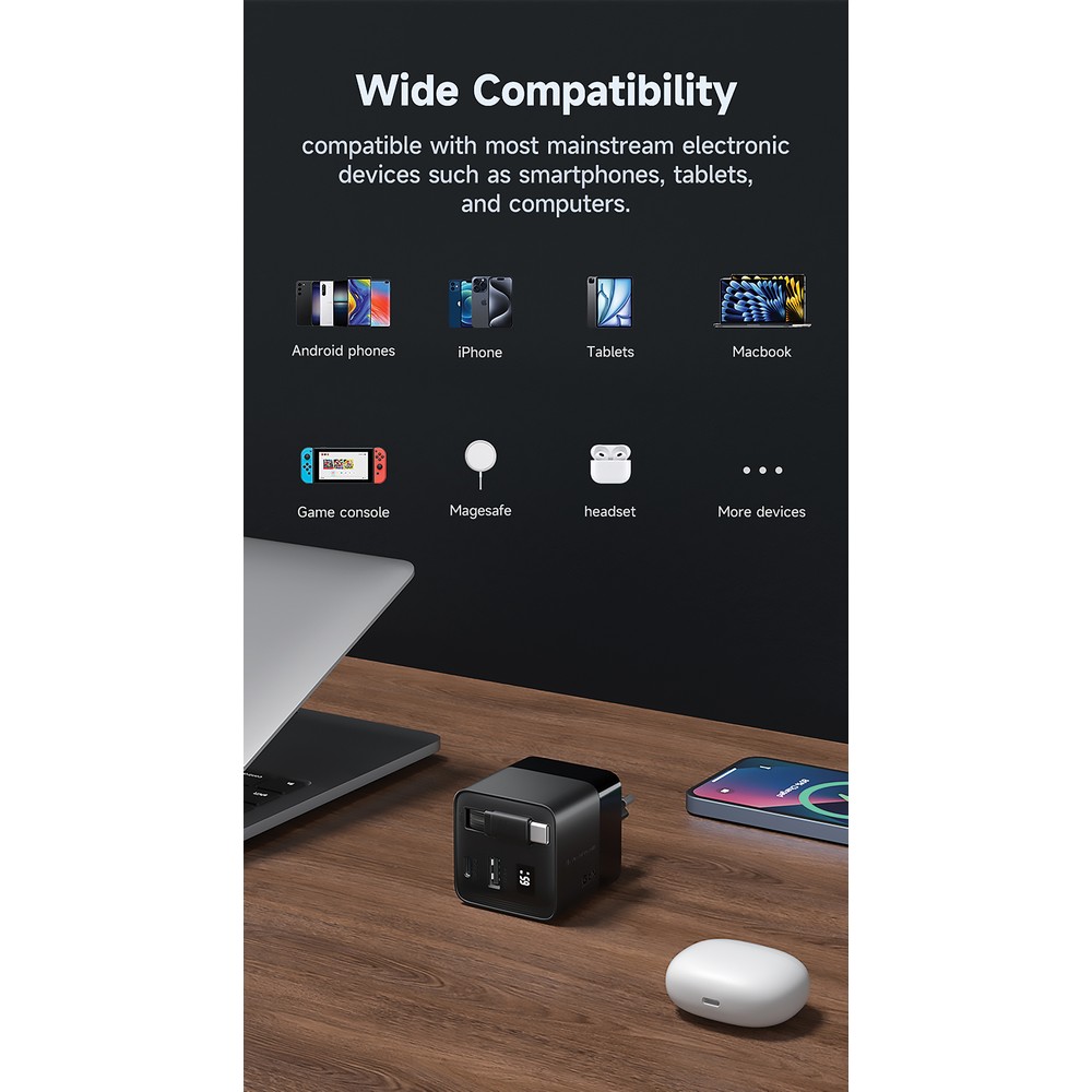 Ładowarka 65W Urban Vitamin Mendocino P130407X