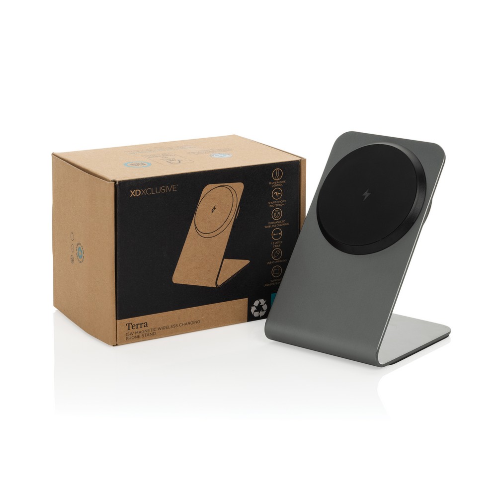 Magnetyczna ładowarka bezprzewodowa 15W Terra P130415X 7 Magnetyczna ładowarka bezprzewodowa 15W Terra P130415X