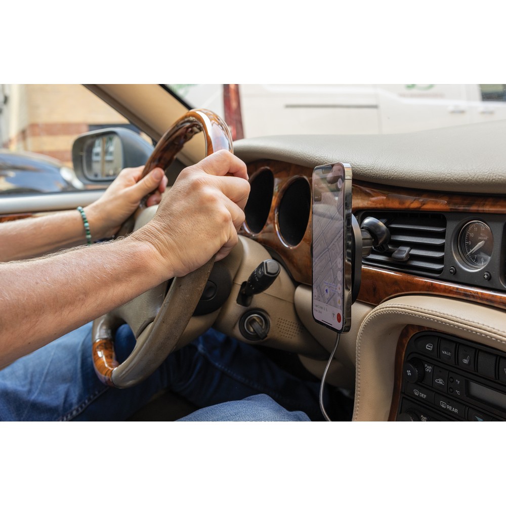 Samochodowy uchwyt do telefonu, ładowarka bezprzewodowa 15W P130416X