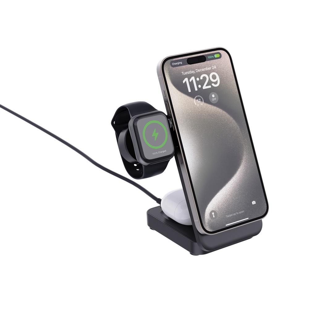 Magnetyczna ładowarka bezprzewodowa 3 w 1 Urban Vitamin P130417X