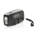 Radio survivalowe AM/FM, power bank 1800 mAh, latarka RescueWave P130425X