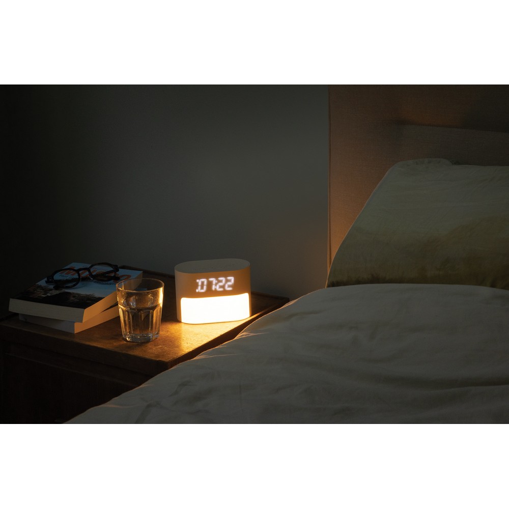 Zegar na biurko, budzik z funkcją białego szumu P130457X