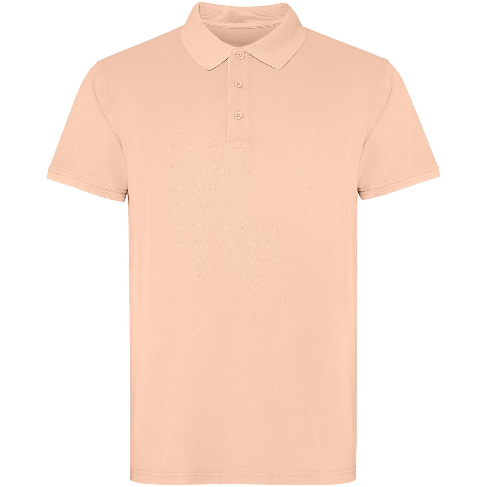Austral koszulka polo unisex z krótkim rękawem P130998C jasnopomarańczowy