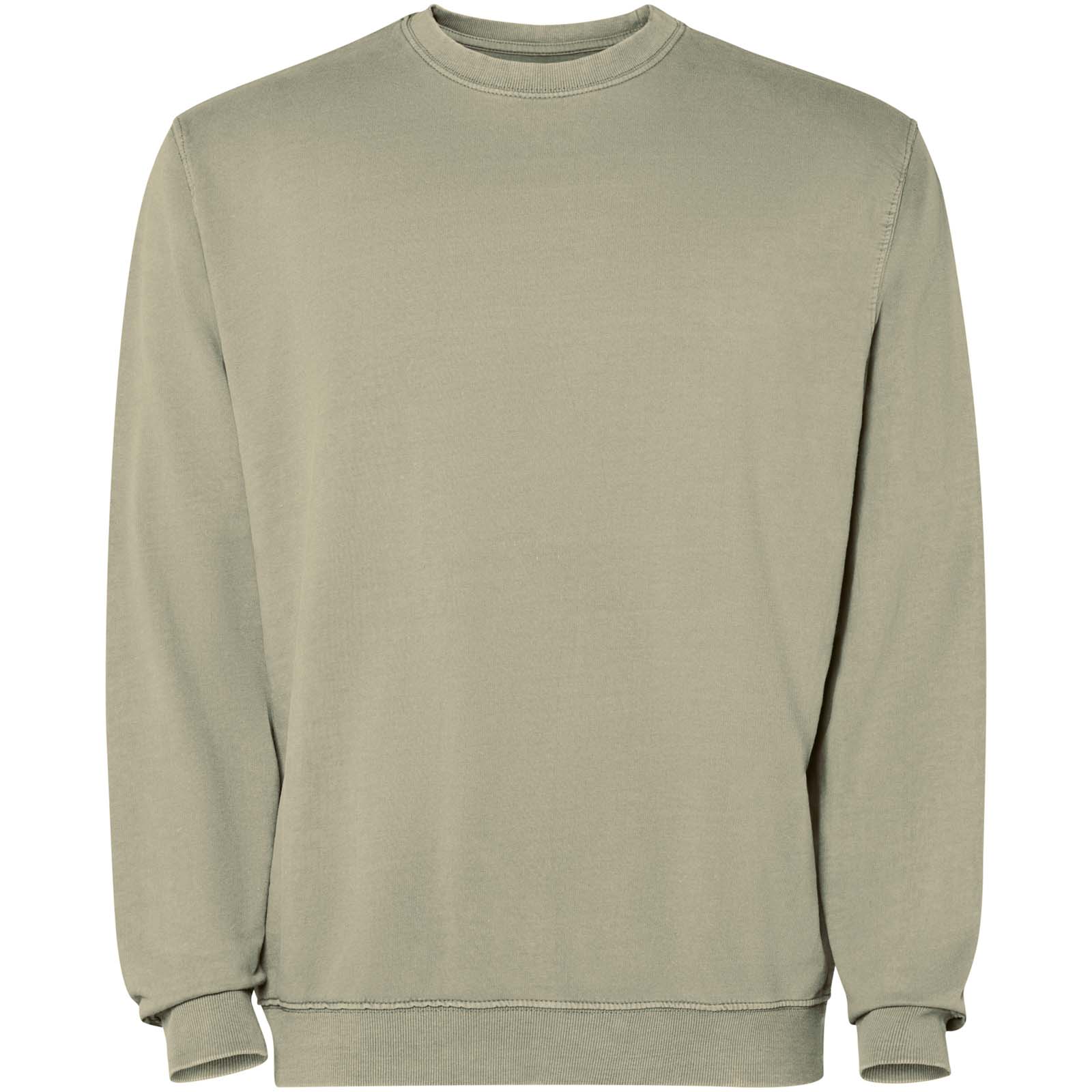 Jaya sweter unisex z okrągłym dekoltem P130914C khaki