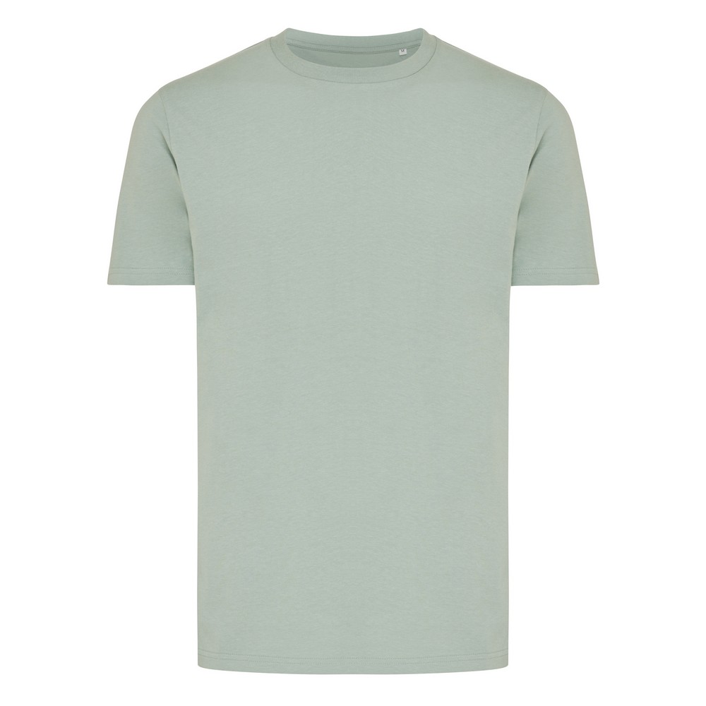 Koszulka z bawełny z recyklingu Iqoniq Brett P083195X iceberg green
