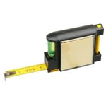 Miara 2m, poziomica, notatnik, długopis P132427X