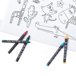 Worek ze sznurkiem do kolorowania, kredki P132426X AX-V7871/A-02