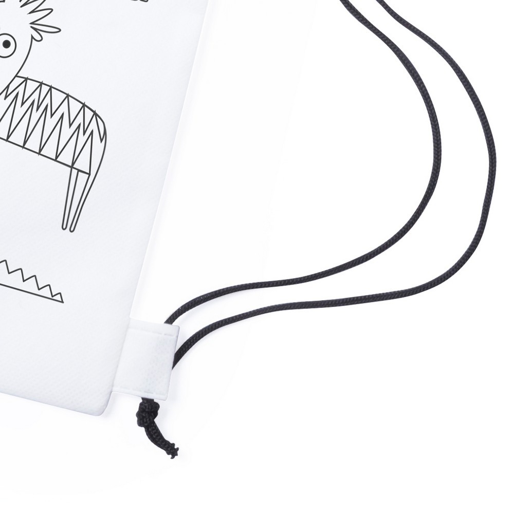 Worek ze sznurkiem do kolorowania, kredki P132426X 3 Worek ze sznurkiem do kolorowania, kredki P132426X