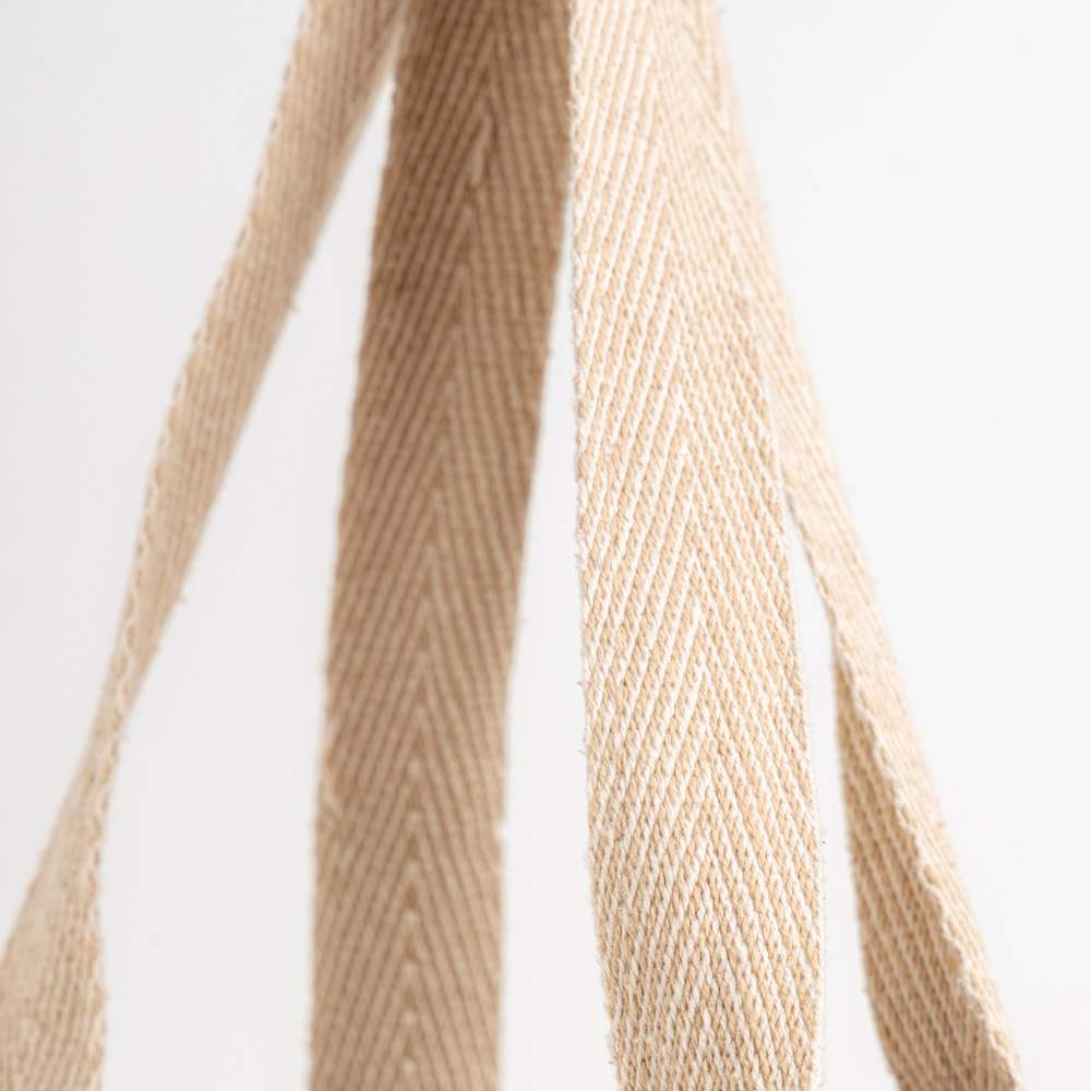 Jutowa torba z kieszenią P122378P