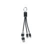 Kabel ładujący 4 w 1 typu C P053196O czarny
