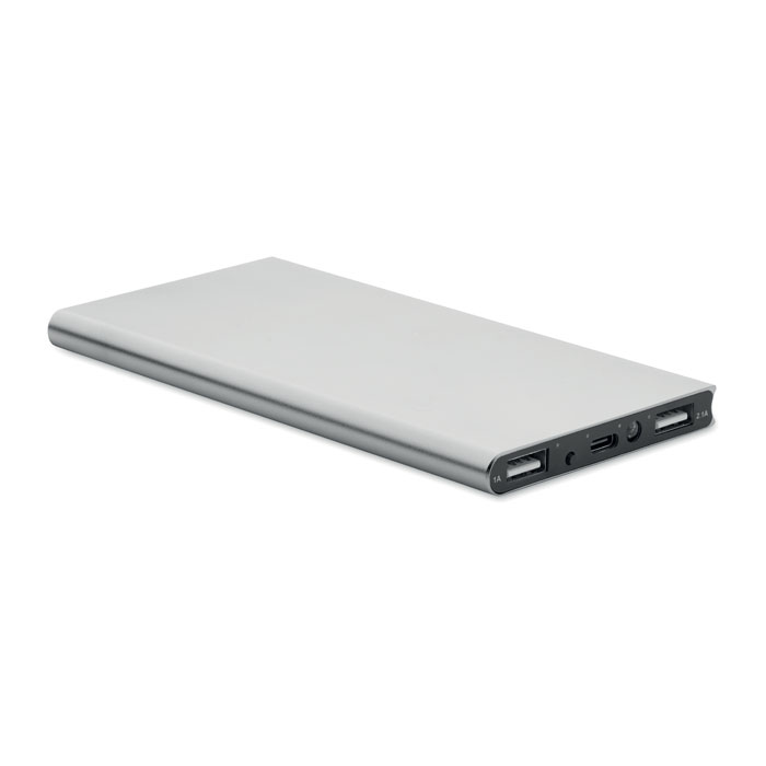 Power bank 8000 mAh P067465O srebrny mat