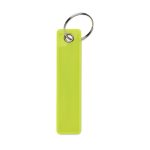 Odblaskowy brelok PVC P122542O fluorescencyjny zólty
