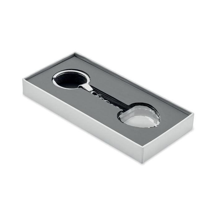 Szklany brelok serce P122606O