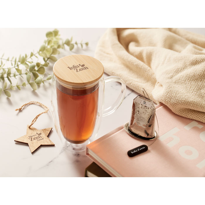 Szklany podwójnych 450 ml P122648O