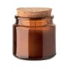 Świeca z wosku roślinnego 70gr P122737O brazowy